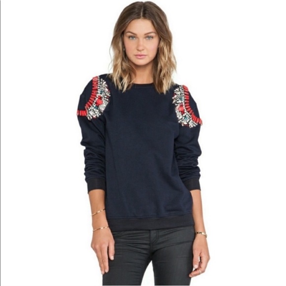 HEMANT & NANDITA Sweaters - Hemant and Nandita Beaded Sweater